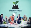 Green Business Ecology Environment Concept Royalty Free Stock Photo