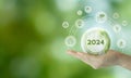 2024 Green business, enviromental sustainability. Carbon offset and neutrality strategies