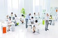 Green Business Office Meeting Seminar Conference Concept Royalty Free Stock Photo