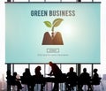 Green Business Responsibility Conservation Nature Concept Royalty Free Stock Photo