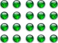 Green buttons