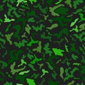 Green camouflage effect on a black color Royalty Free Stock Photo