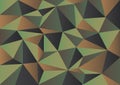 Green Camouflage Polygon background