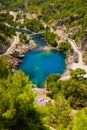 Green canyon at Turkey