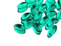 Green capsules