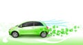 Green car