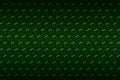 Green carbon fiber hexagon pattern Royalty Free Stock Photo