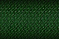 Green carbon fiber hexagon pattern. Royalty Free Stock Photo
