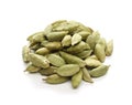 Green cardamom , green cardamon, indian spice Royalty Free Stock Photo