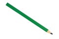 Carpenter pencil on white Royalty Free Stock Photo