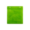 Green CD paper case. Royalty Free Stock Photo