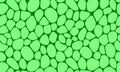 Green cells vector background. Leaf structure close up illustration. Fresh greenery template backdrop. Plant texture for Royalty Free Stock Photo