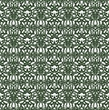 Green celtic pattern