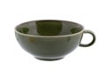 Green ceramic cup