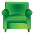 Green chair Royalty Free Stock Photo