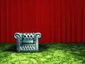 Green Chair Royalty Free Stock Photo