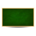 Green chalkboard background vector illustration Royalty Free Stock Photo