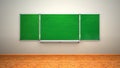 Green Chalkboard Grade School