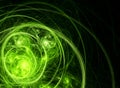 Green chaos Royalty Free Stock Photo