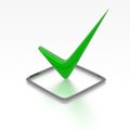 Green checkbox