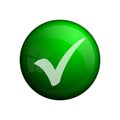 Green checkmark badge