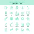 25 Green Chemistry Icon set