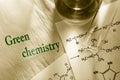 Green chemistry Royalty Free Stock Photo