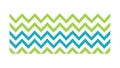 Green Chevron Zigzag Repeating Pattern, Energetic Background, vector design Generative AI Royalty Free Stock Photo