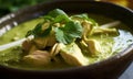 Green Chicken Curry - Generative AI