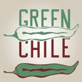 Green Chile Pepper Royalty Free Stock Photo