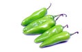 Green chillies Royalty Free Stock Photo