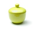 Green china soup dishware