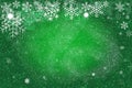 Green Christmas background. Illustration format. Holiday concept Royalty Free Stock Photo