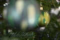 Green Christmas Ball