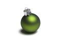 Green Christmas Ornament Royalty Free Stock Photo