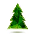 Green christmas tree Royalty Free Stock Photo