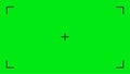 Green chroma key. VFX motion tracking markers