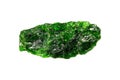 Green chrome diopside (Siberian emerald)