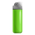 Green cigarette lighter icon, cartoon style Royalty Free Stock Photo