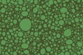 Green circles animal skin Seamless Pattern vector texture eps 10 illustration Leopard repeating background Royalty Free Stock Photo