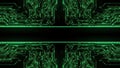 Green circuit board pattern Royalty Free Stock Photo