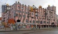 The Green Citadel of Magdeburg designed by artist Friedensreich Hundertwasser