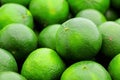 Green citrus fruit