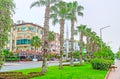 The green city of Alanya Royalty Free Stock Photo