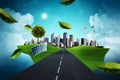 Green City Concept Royalty Free Stock Photo