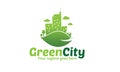 Green City Icon Logo