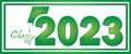 Green Class of 2023 Banner Boxed