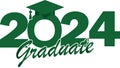 Green Class of 2024 Graduate