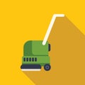Green cleaning machine icon showing cleaning service Royalty Free Stock Photo