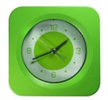 Green Clock Royalty Free Stock Photo